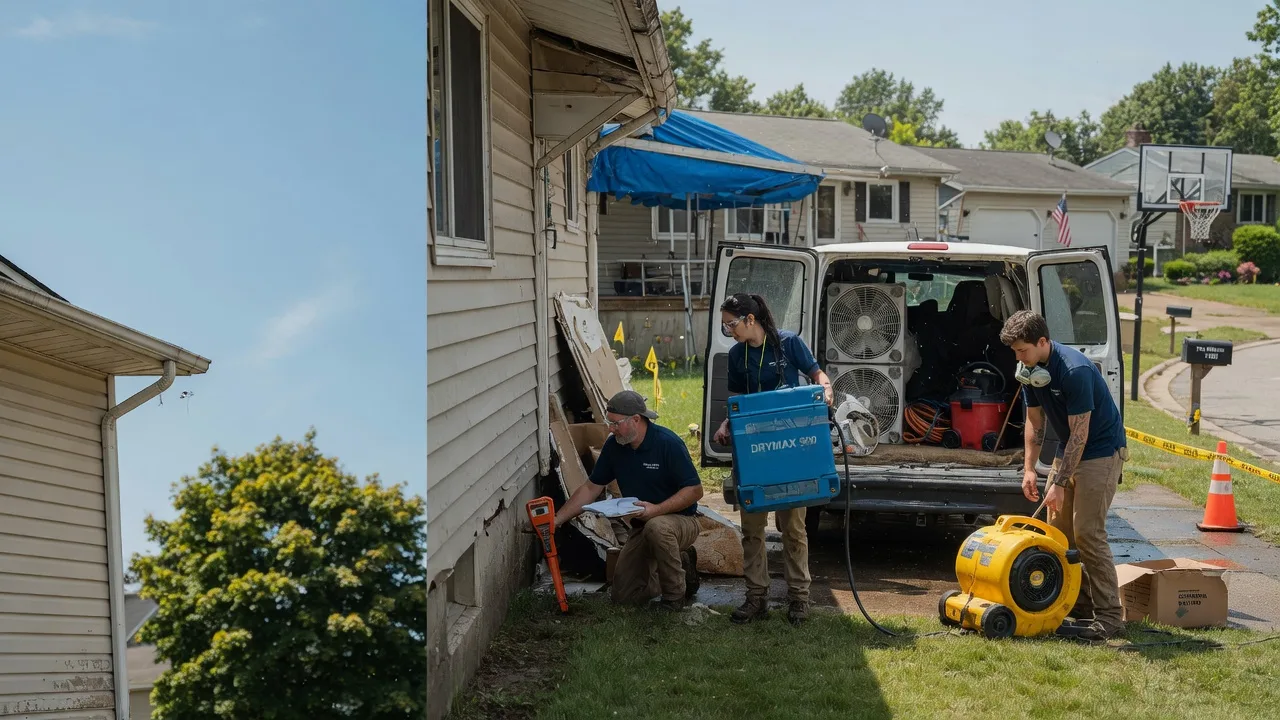 Ceiling Leak Cleanup in Fairview Heights, IL near me